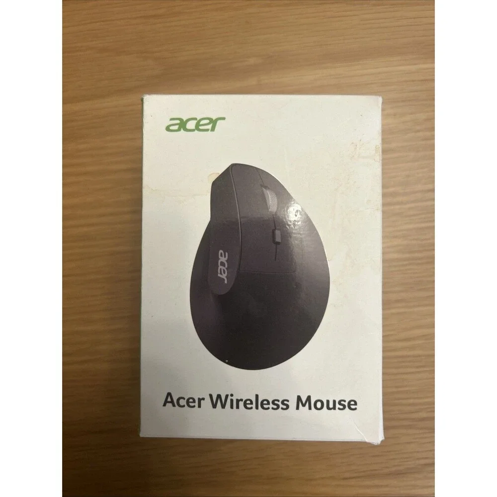 Acer Ergonomic Mouse Wireless, Adjustable DPI Vertical Mouse 1000/1200/1600